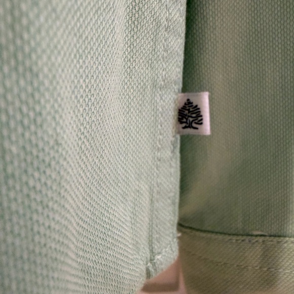 Mint Green Long-Sleeve Mandarin Collar Shirt - Picture 5 of 8